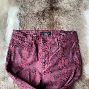 Snake Print pants